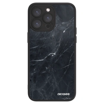 Picasee ULTIMATE CASE na Apple iPhone 15 Pro Max - Black marble