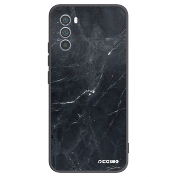 Etui na Motorola Moto G62 - Black marble