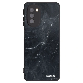 Etui na Motorola Moto G51 - Black marble