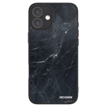 Picasee ULTIMATE CASE na Apple iPhone 16 Plus - Black marble