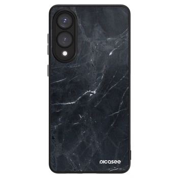 Picasee ULTIMATE CASE PowerShare pro Samsung Galaxy S25 Edge 5G - Black marble