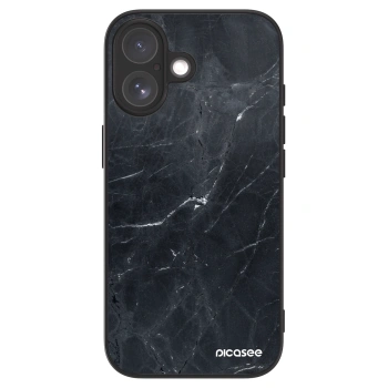 Picasee ULTIMATE CASE na Apple iPhone 17 - Black marble
