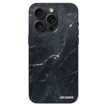 Etui na Apple iPhone 15 Pro - Black marble