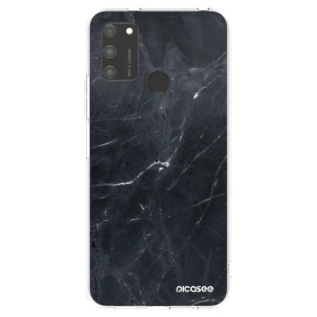 Etui na Honor 9A - Black marble
