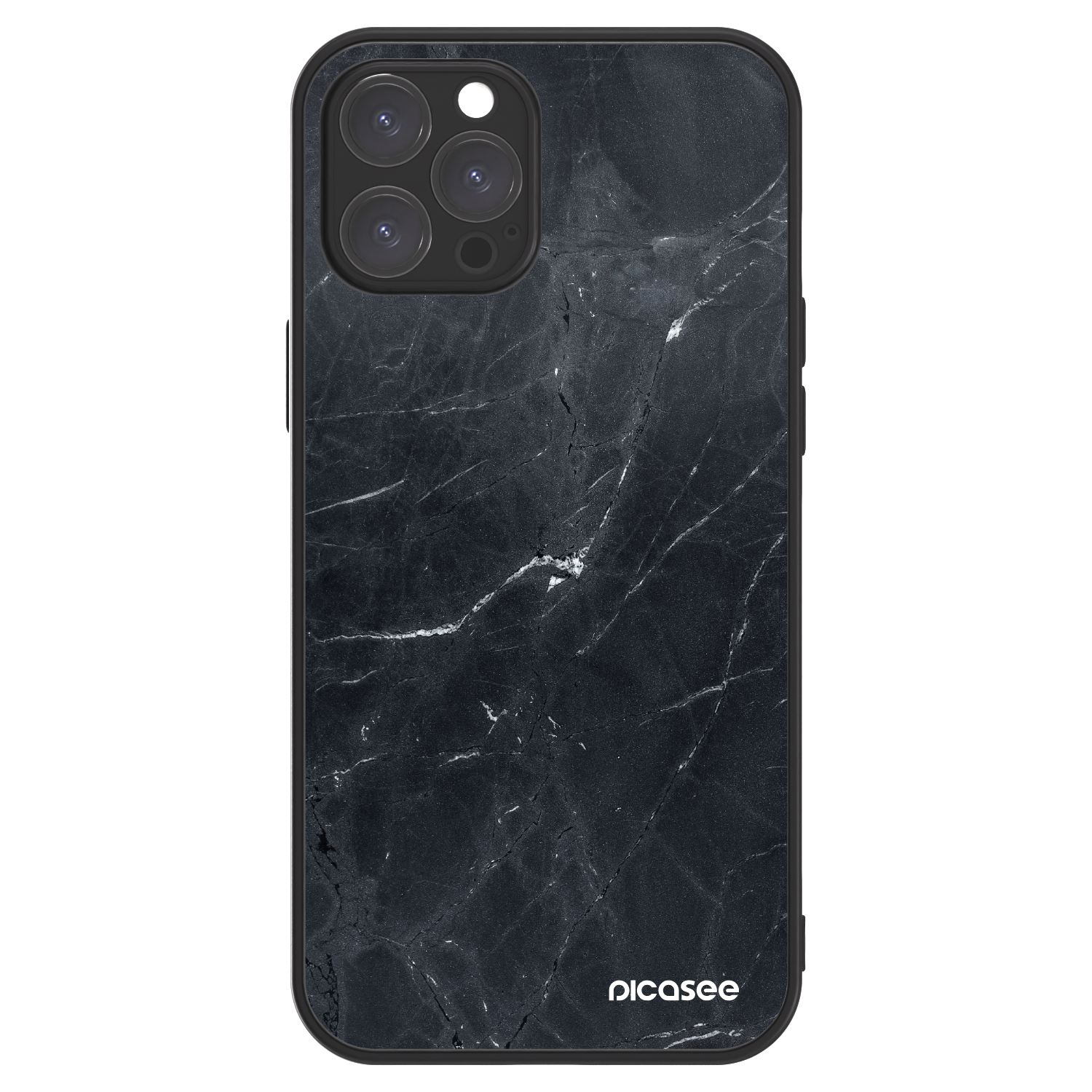 Picasee ULTIMATE CASE na Apple iPhone 12 Pro Max - Black marble