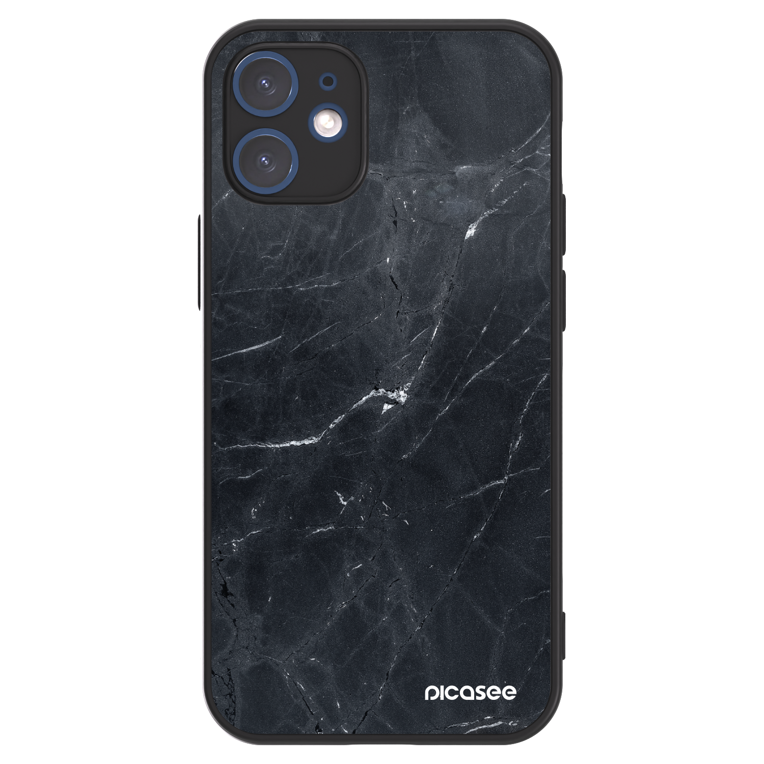 Picasee ULTIMATE CASE na Apple iPhone 12 mini - Black marble