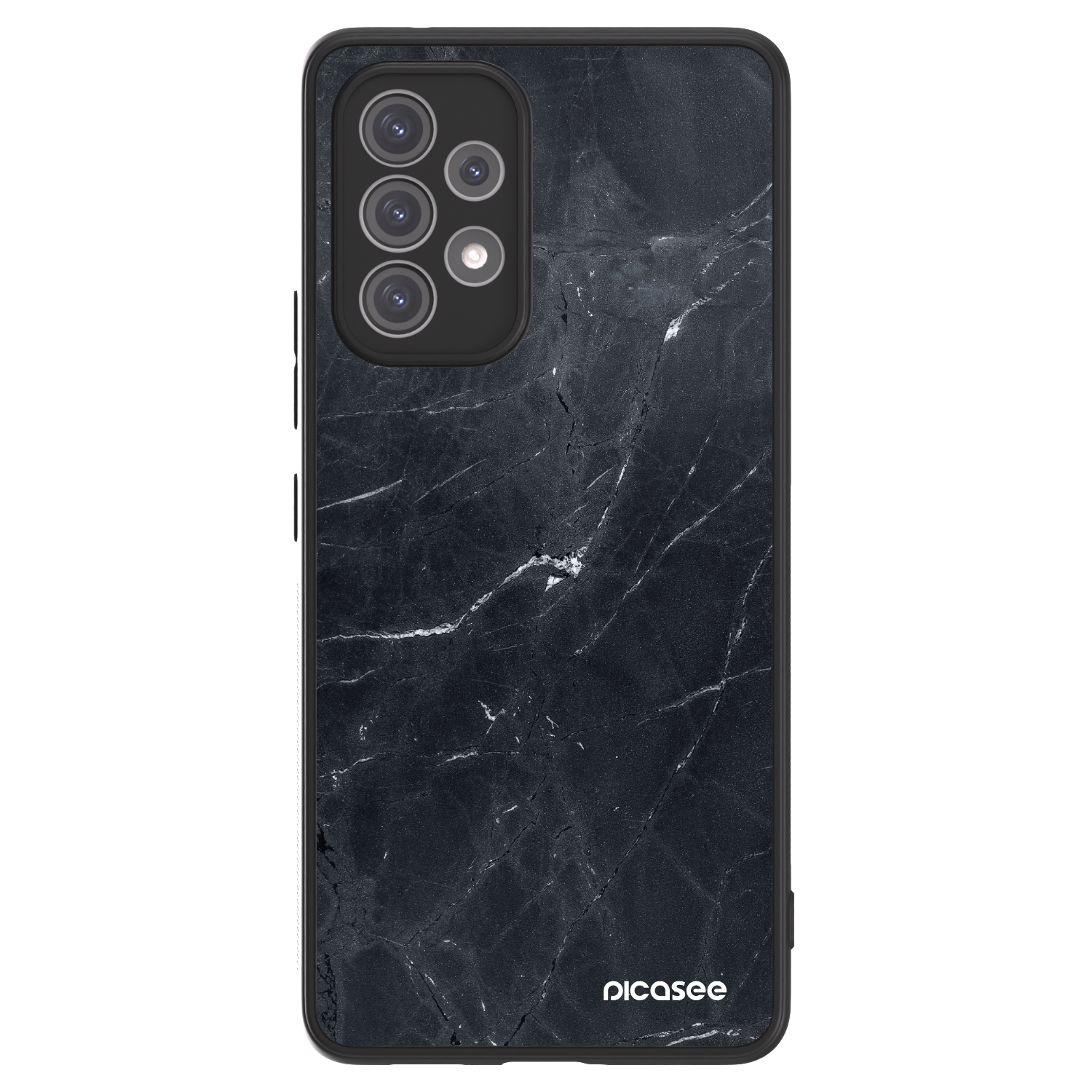 Picasee ULTIMATE CASE na Samsung Galaxy A52 5G A525F - Black marble