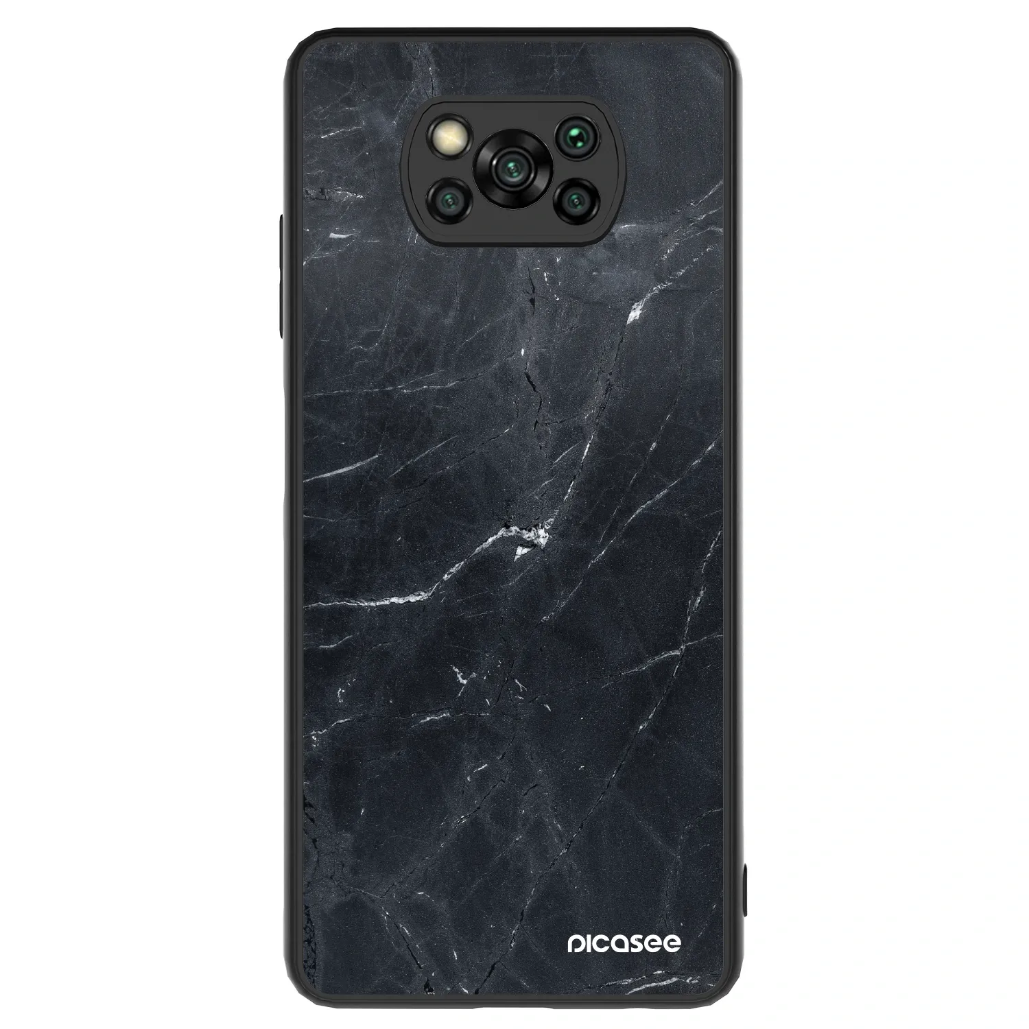 Picasee ULTIMATE CASE na Xiaomi Poco X3 - Black marble