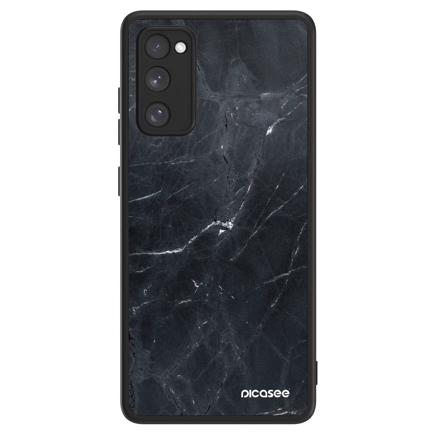 Picasee ULTIMATE CASE na Samsung Galaxy S20 FE - Black marble