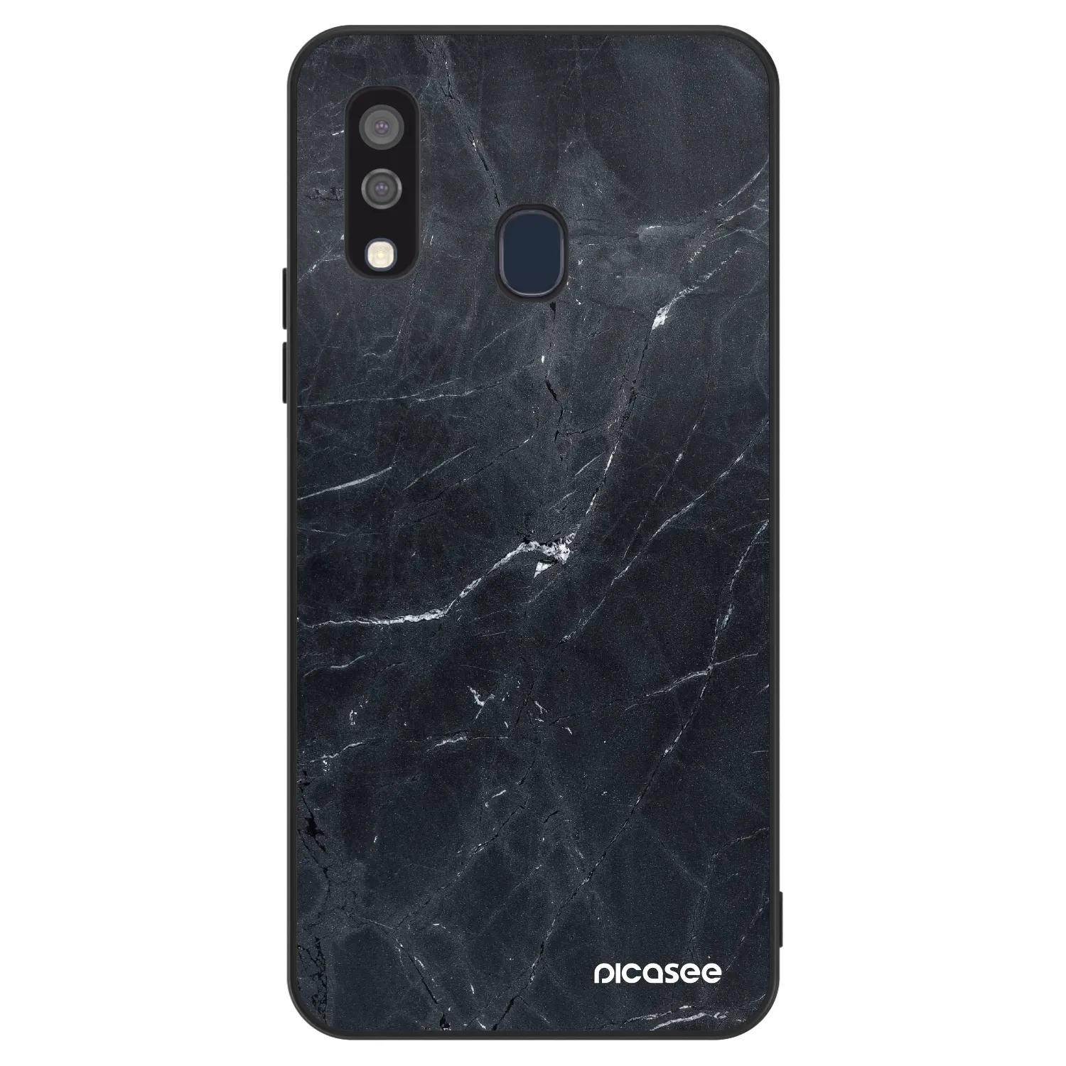 Picasee ULTIMATE CASE na Samsung Galaxy A40 A405F - Black marble