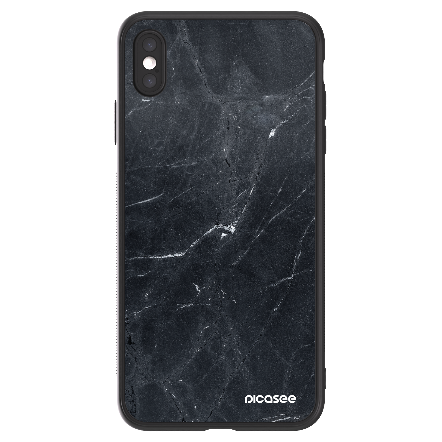Picasee ULTIMATE CASE na Apple iPhone XS Max - Black marble