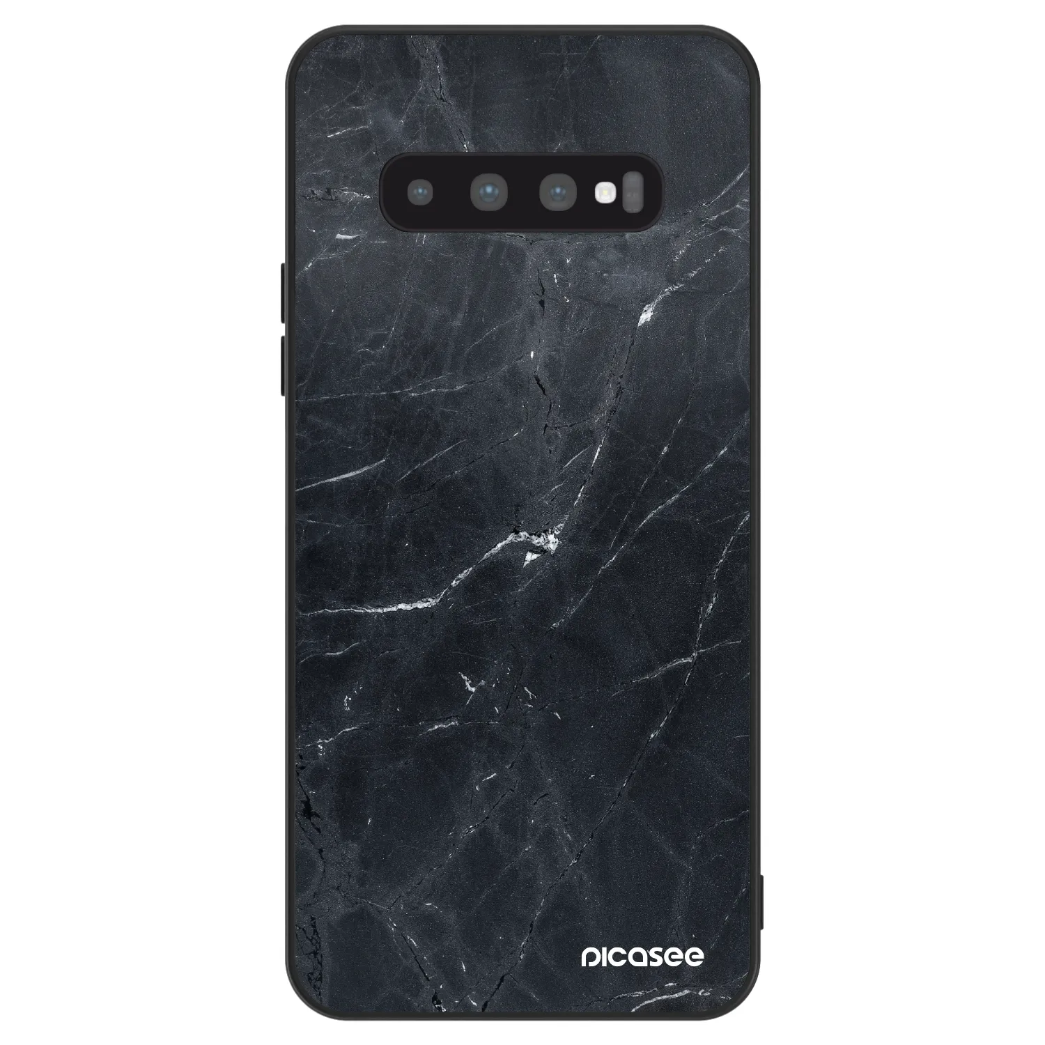 Picasee ULTIMATE CASE na Samsung Galaxy S10 G973 - Black marble