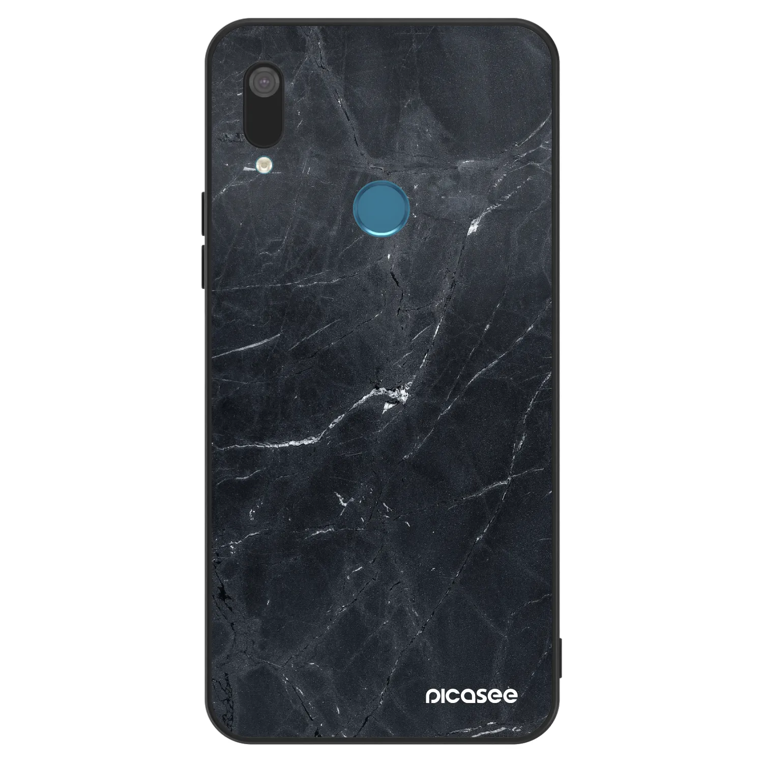 Picasee ULTIMATE CASE na Huawei Y7 2019 - Black marble