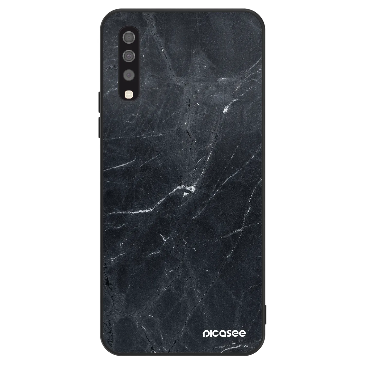 Picasee ULTIMATE CASE na Samsung Galaxy A70 A705F - Black marble