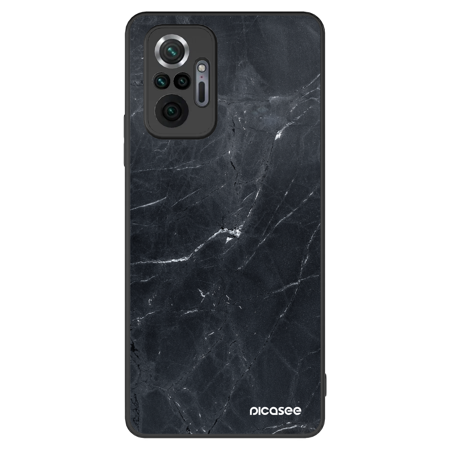 Picasee ULTIMATE CASE na Xiaomi Redmi Note 10 Pro - Black marble