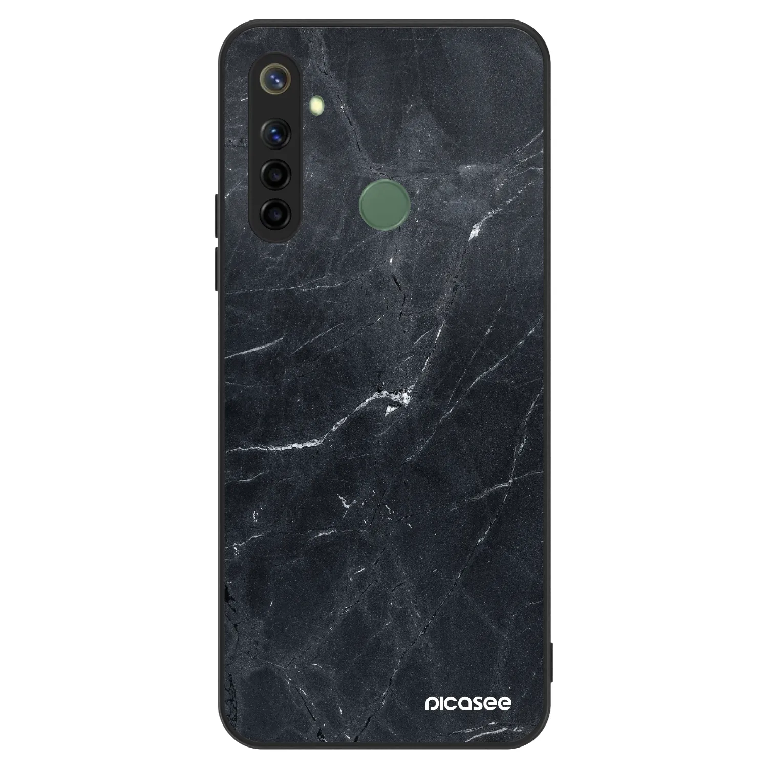 Picasee ULTIMATE CASE na Realme 6i - Black marble