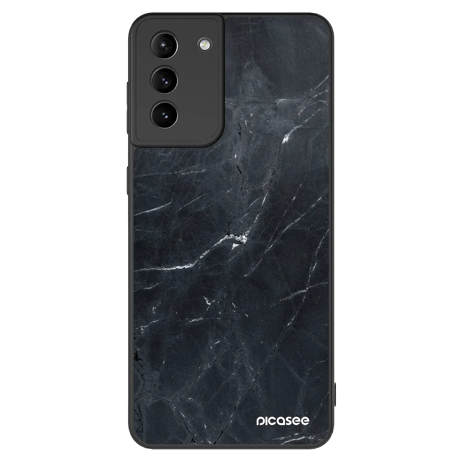 Picasee ULTIMATE CASE na Samsung Galaxy S21+ 5G G996F - Black marble
