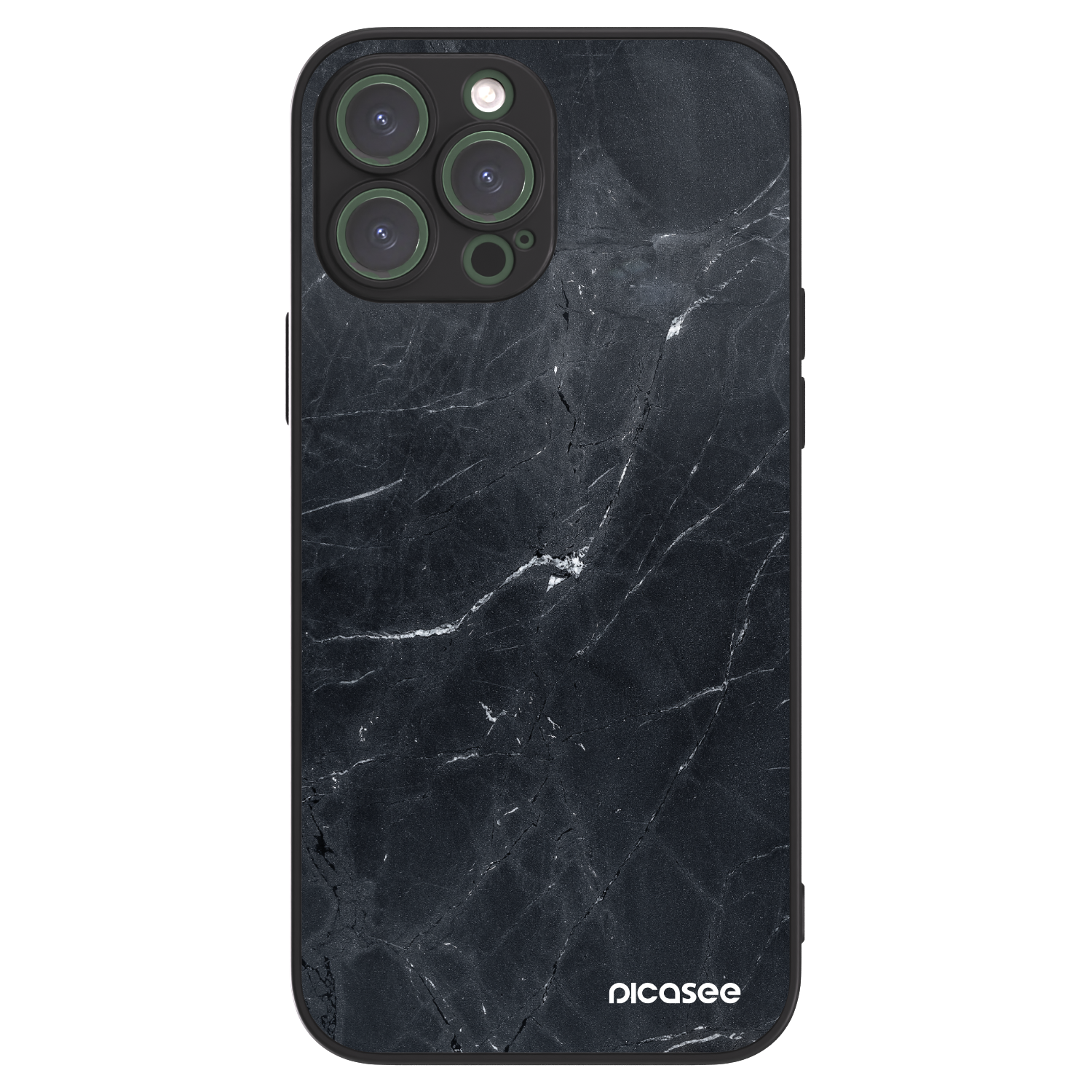 Picasee ULTIMATE CASE na Apple iPhone 13 Pro Max - Black marble