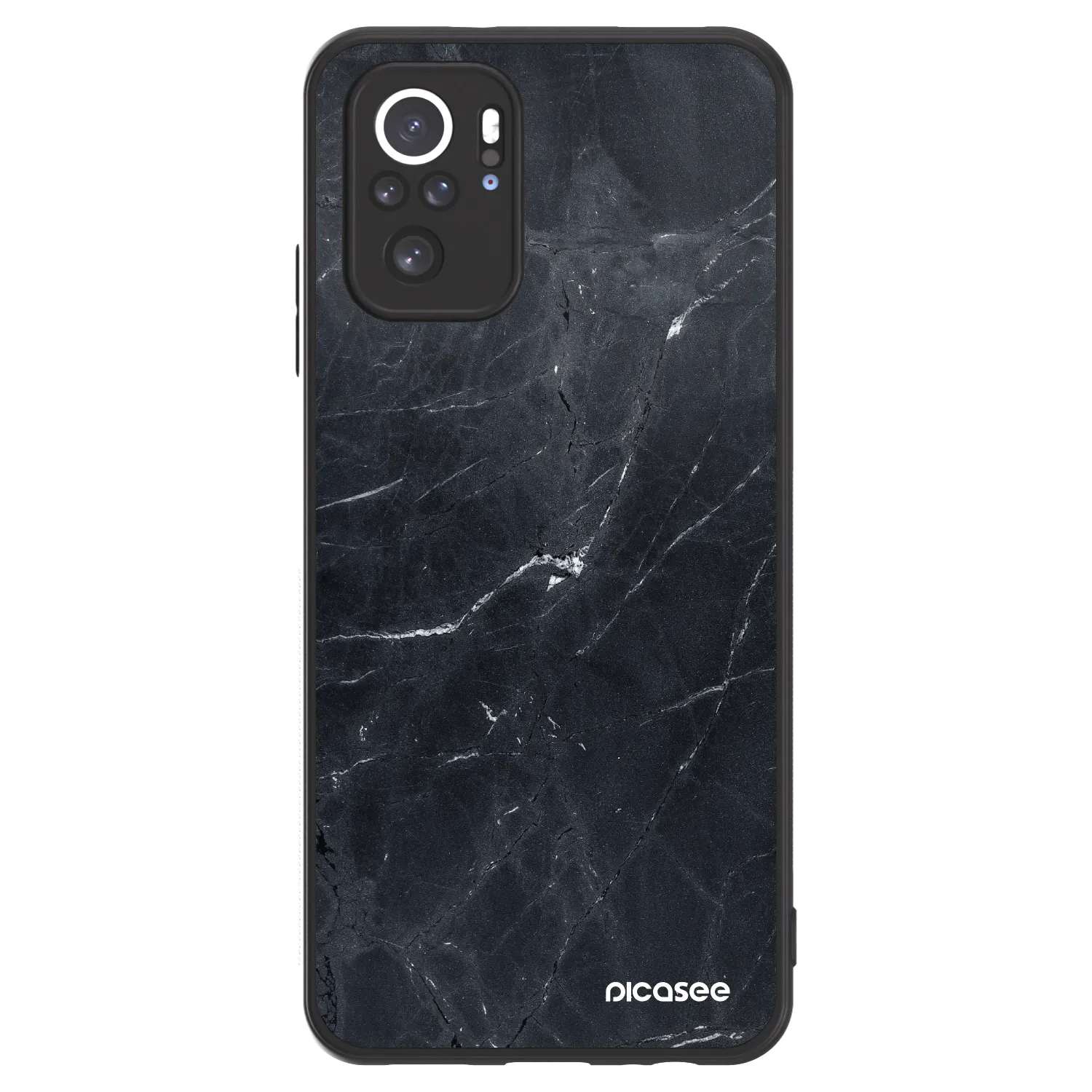 Picasee ULTIMATE CASE na Xiaomi Redmi Note 10S - Black marble