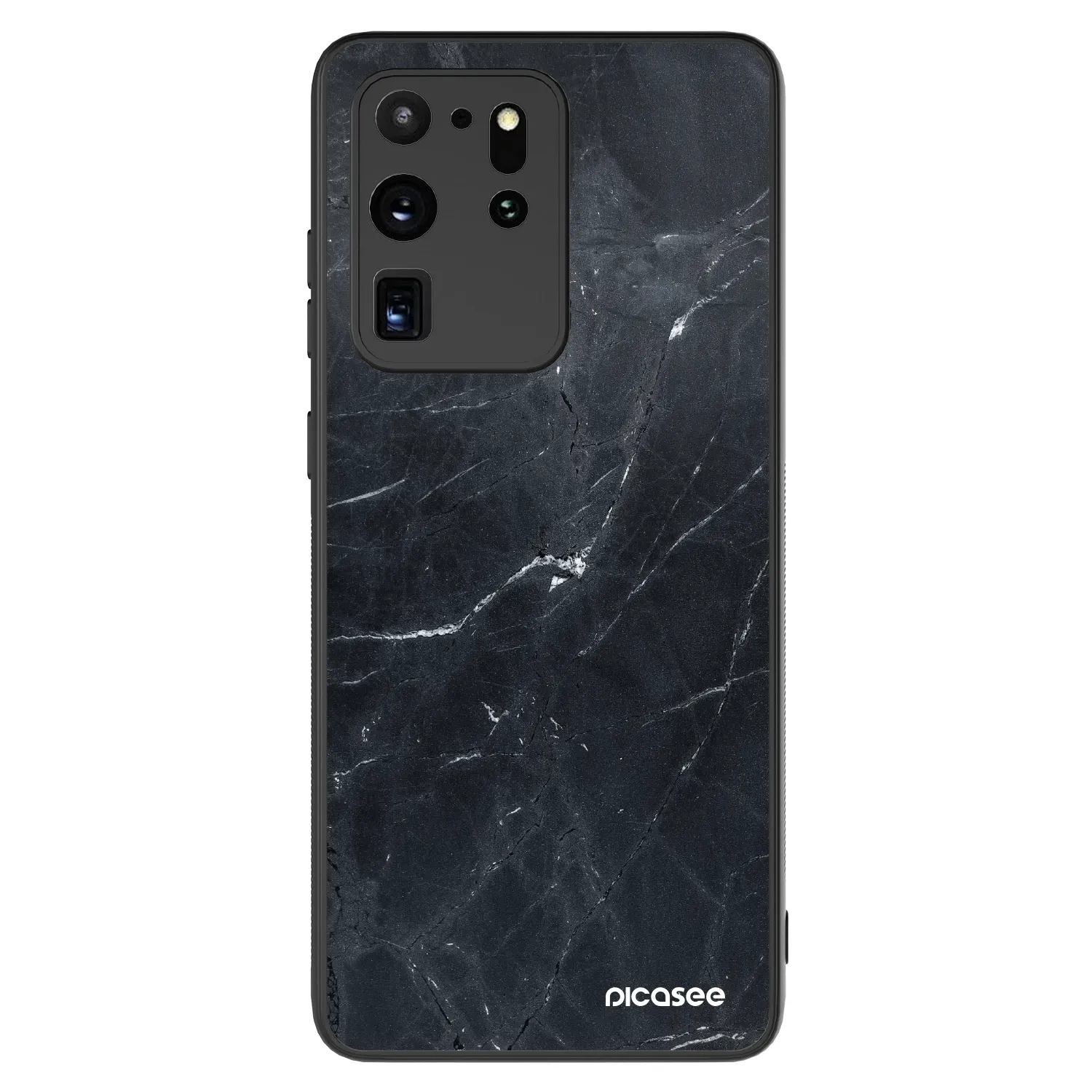 Picasee ULTIMATE CASE na Samsung Galaxy S20 Ultra 5G G988F - Black marble