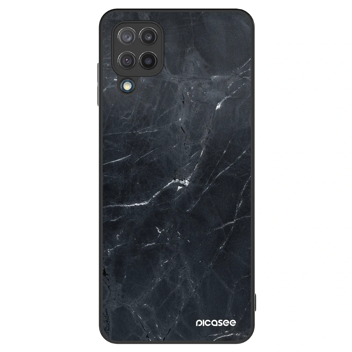 Picasee ULTIMATE CASE na Samsung Galaxy M12 M127F - Black marble