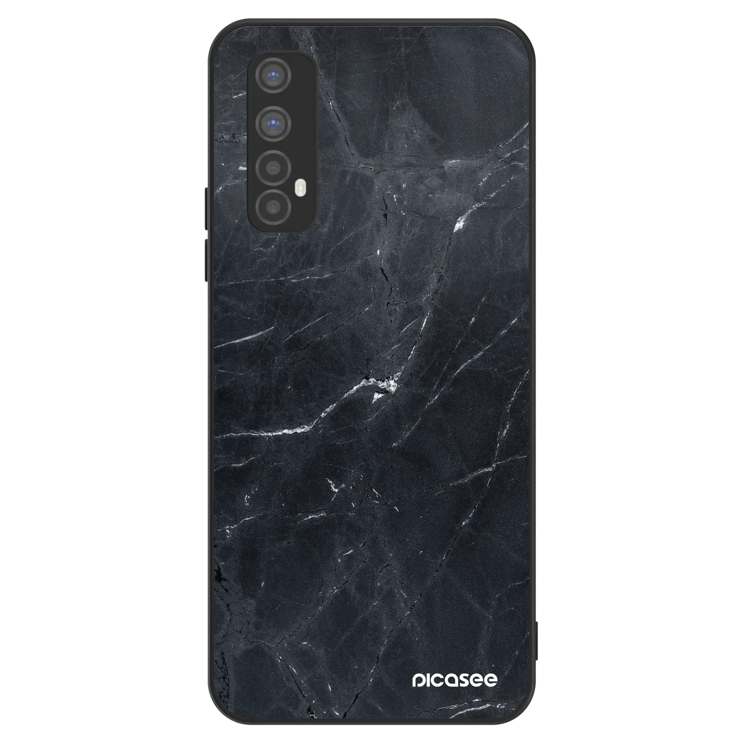 Picasee ULTIMATE CASE na Realme 7 - Black marble