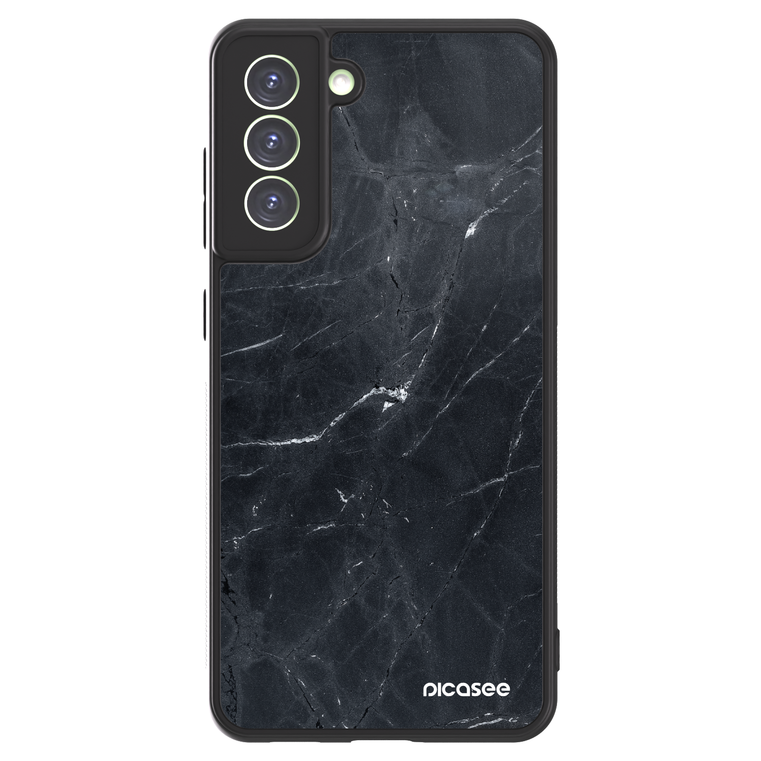 Picasee ULTIMATE CASE na Samsung Galaxy S21 FE 5G - Black marble