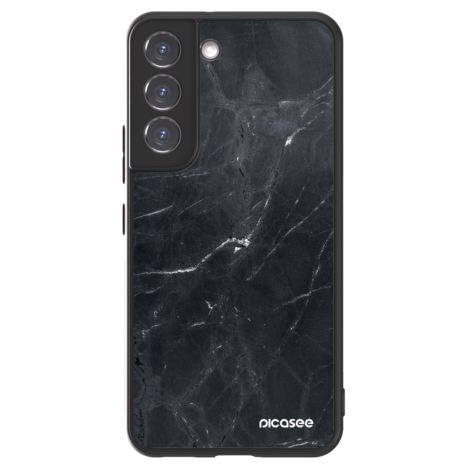 Picasee ULTIMATE CASE na Samsung Galaxy S22 5G - Black marble