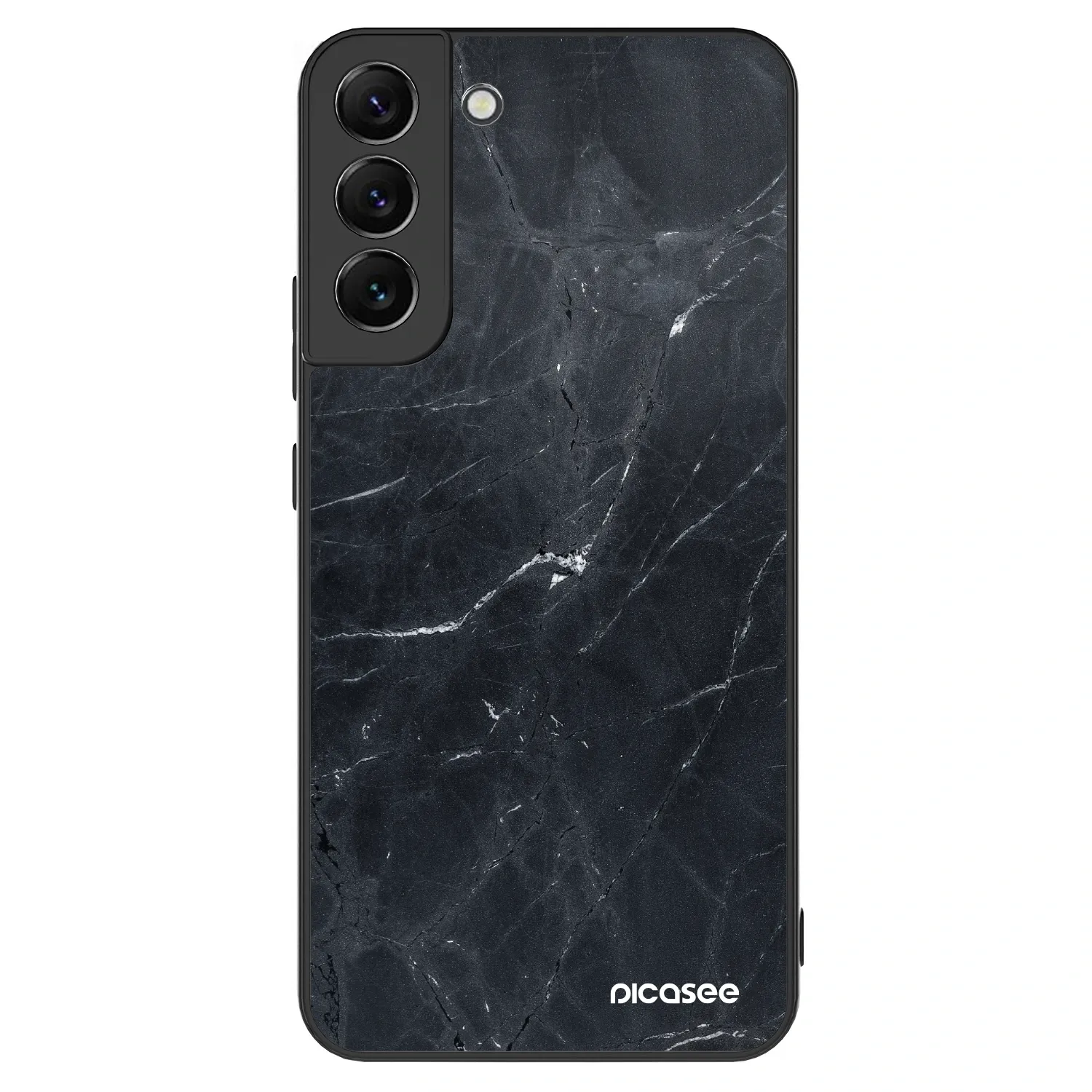 Picasee ULTIMATE CASE na Samsung Galaxy S22+ 5G - Black marble