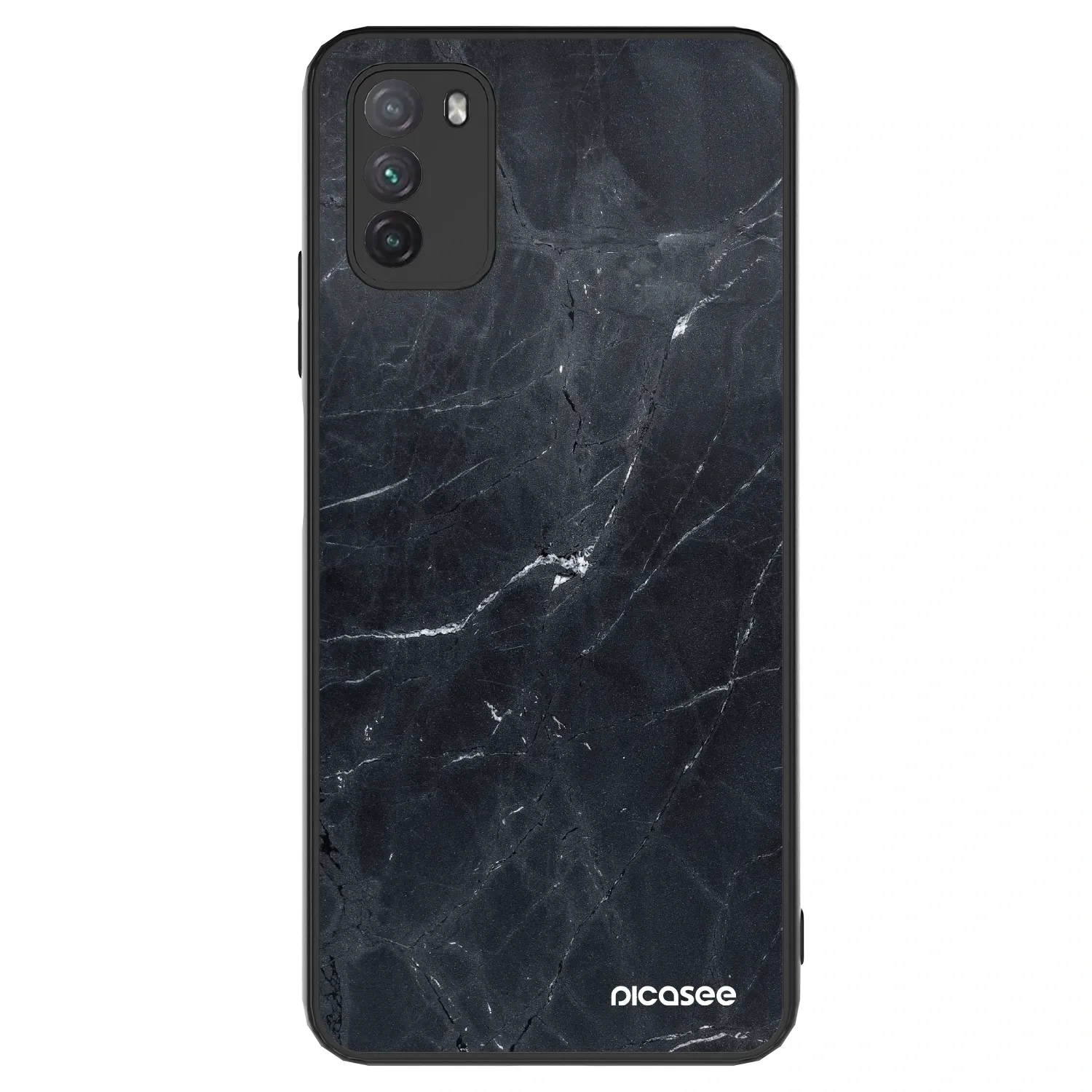 Picasee ULTIMATE CASE na Xiaomi Poco M3 - Black marble