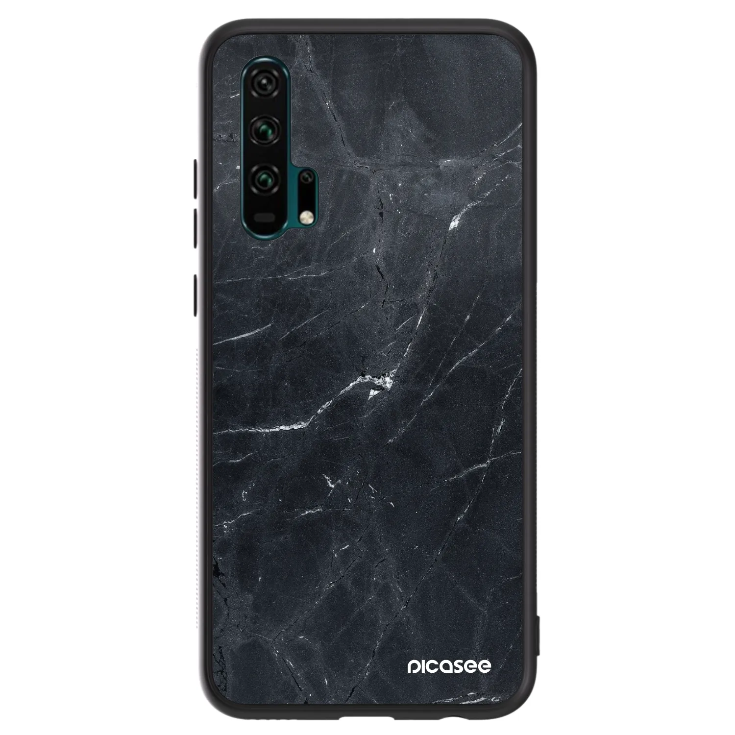 Picasee ULTIMATE CASE na Honor 20 Pro - Black marble