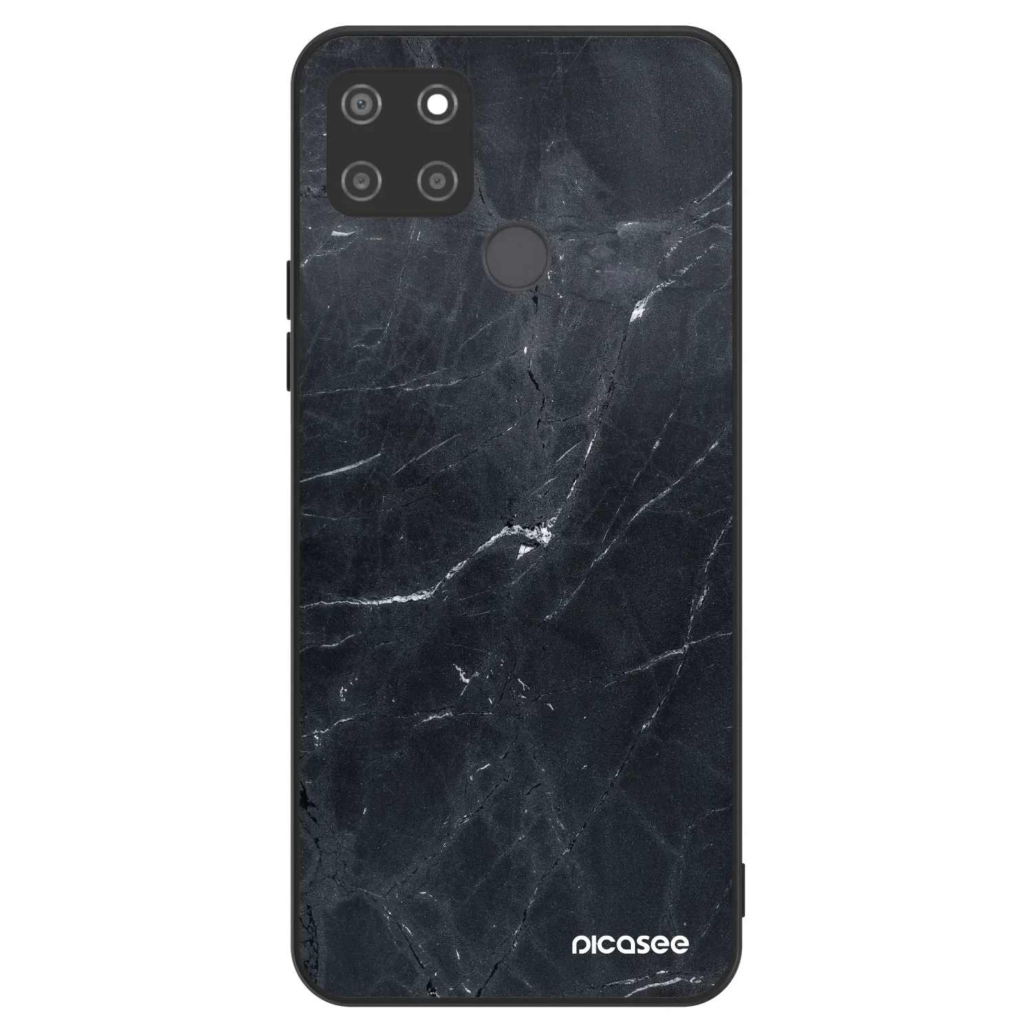 Picasee ULTIMATE CASE na Realme C21Y - Black marble