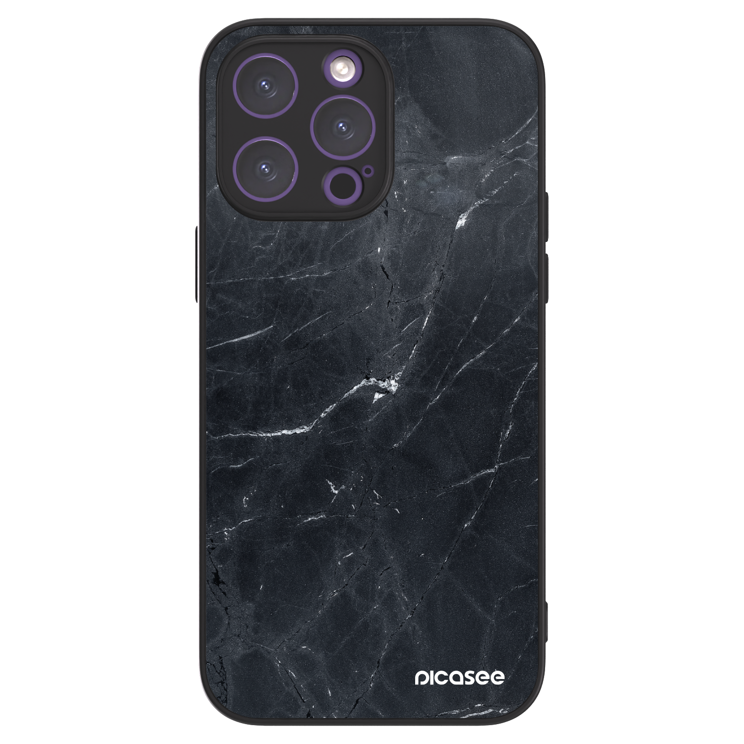 Picasee ULTIMATE CASE MagSafe pro Apple iPhone 14 Pro Max - Black marble