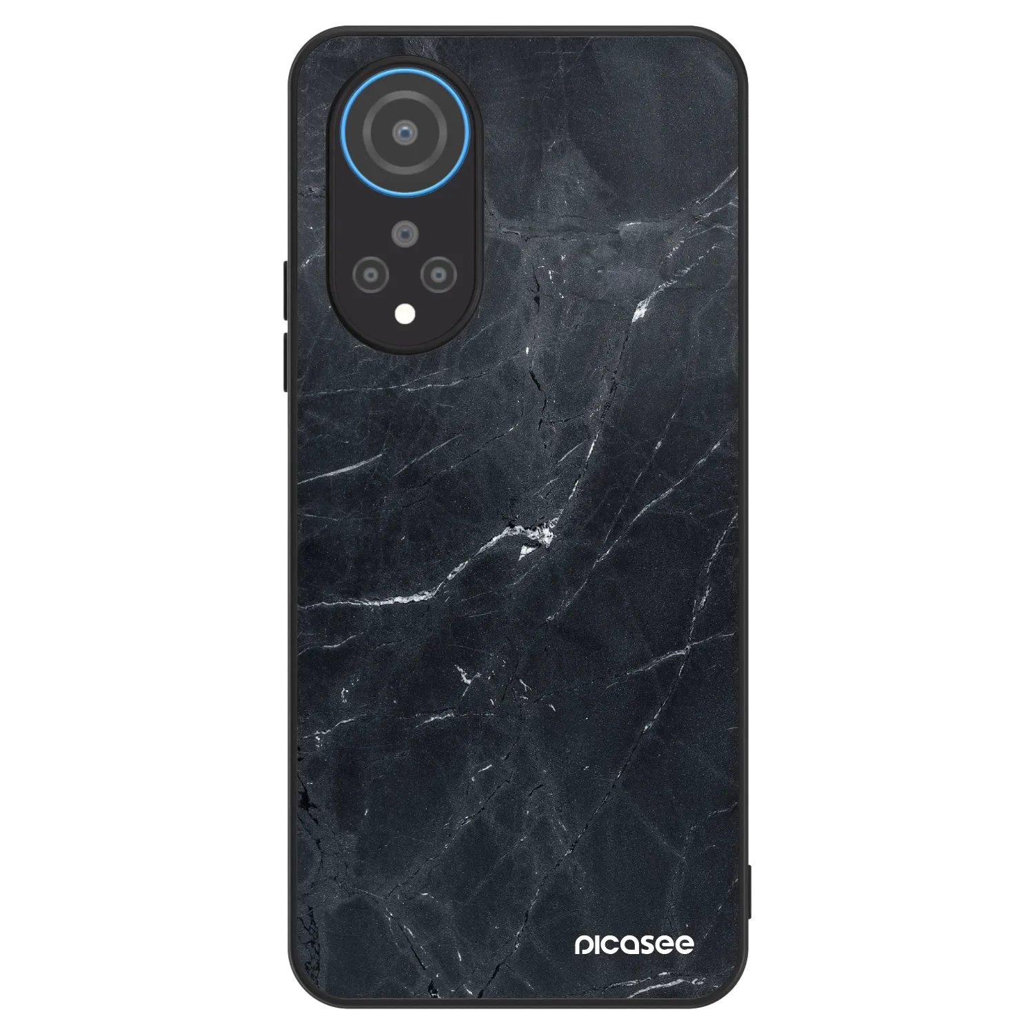 Picasee ULTIMATE CASE na Honor X7 - Black marble