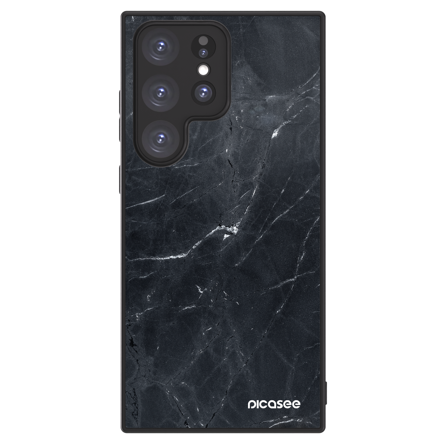 Picasee ULTIMATE CASE na Samsung Galaxy S23 Ultra 5G - Black marble