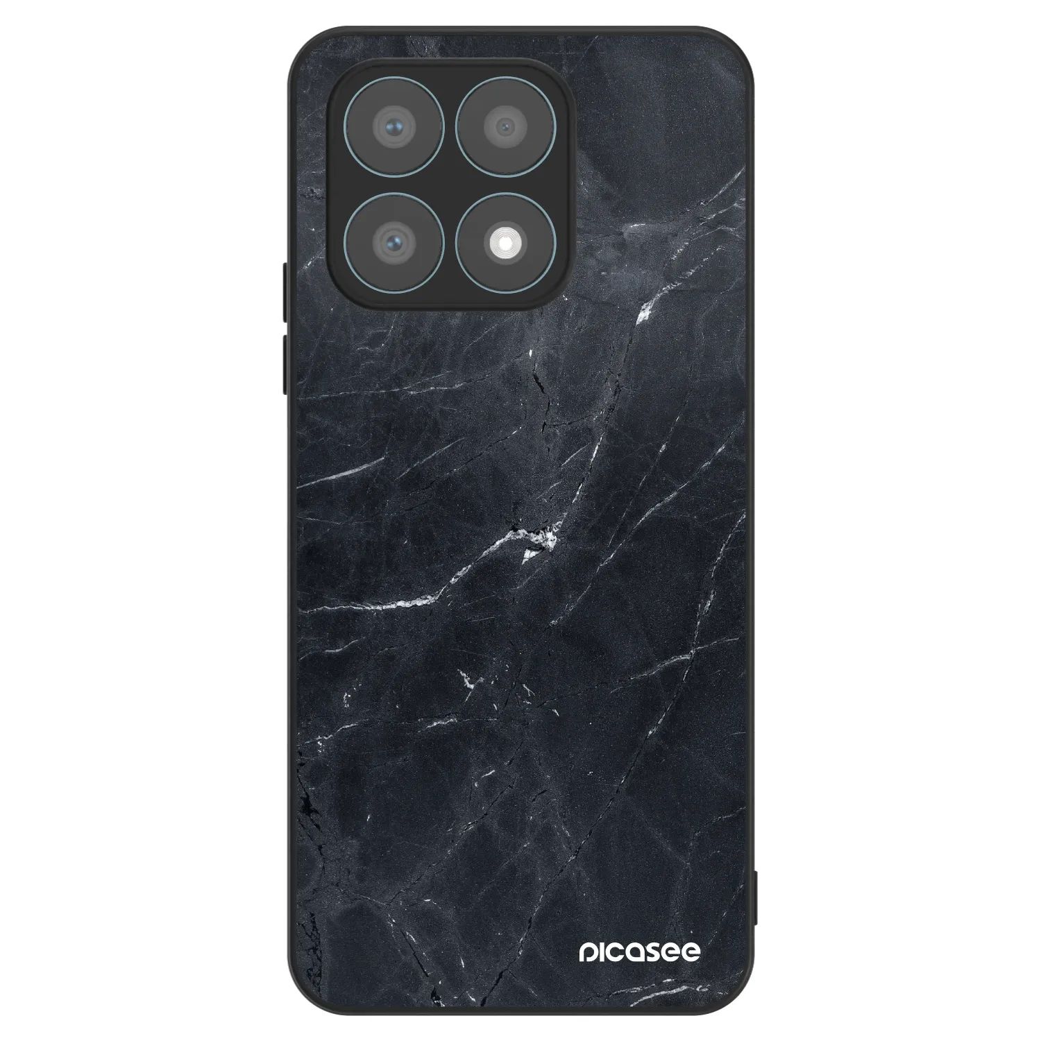 Picasee ULTIMATE CASE na Honor X8a - Black marble