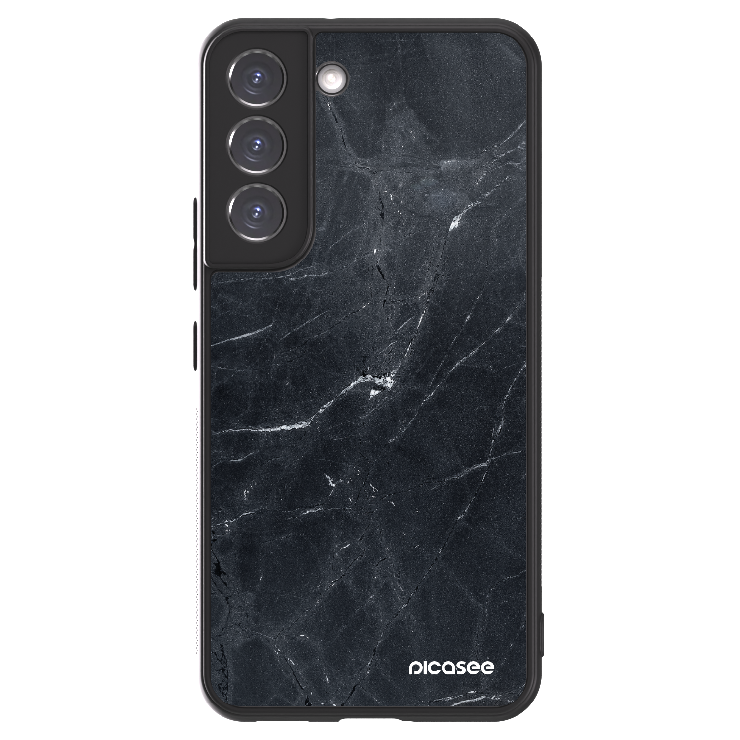 Picasee ULTIMATE CASE PowerShare pro Samsung Galaxy S22 5G - Black marble