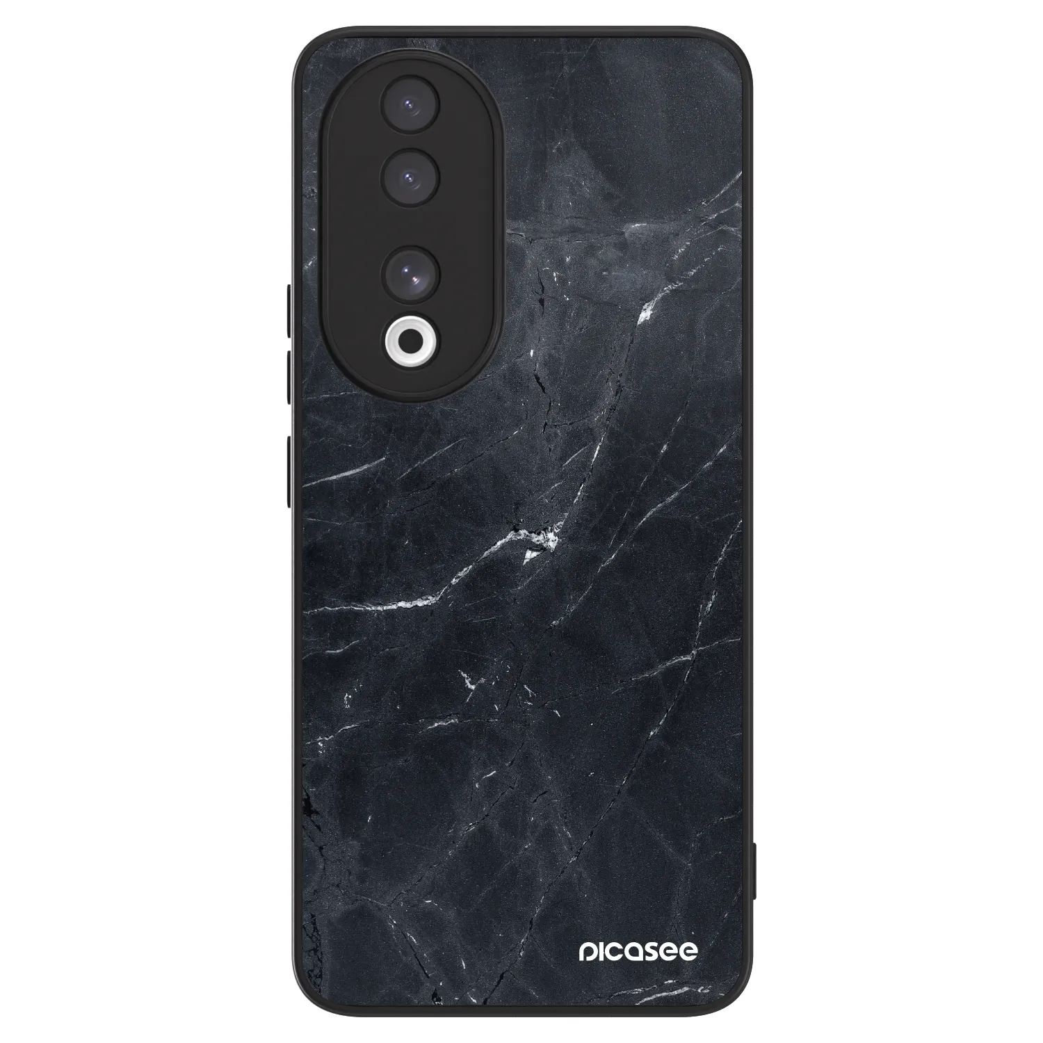 Picasee ULTIMATE CASE na Honor 90 5G - Black marble