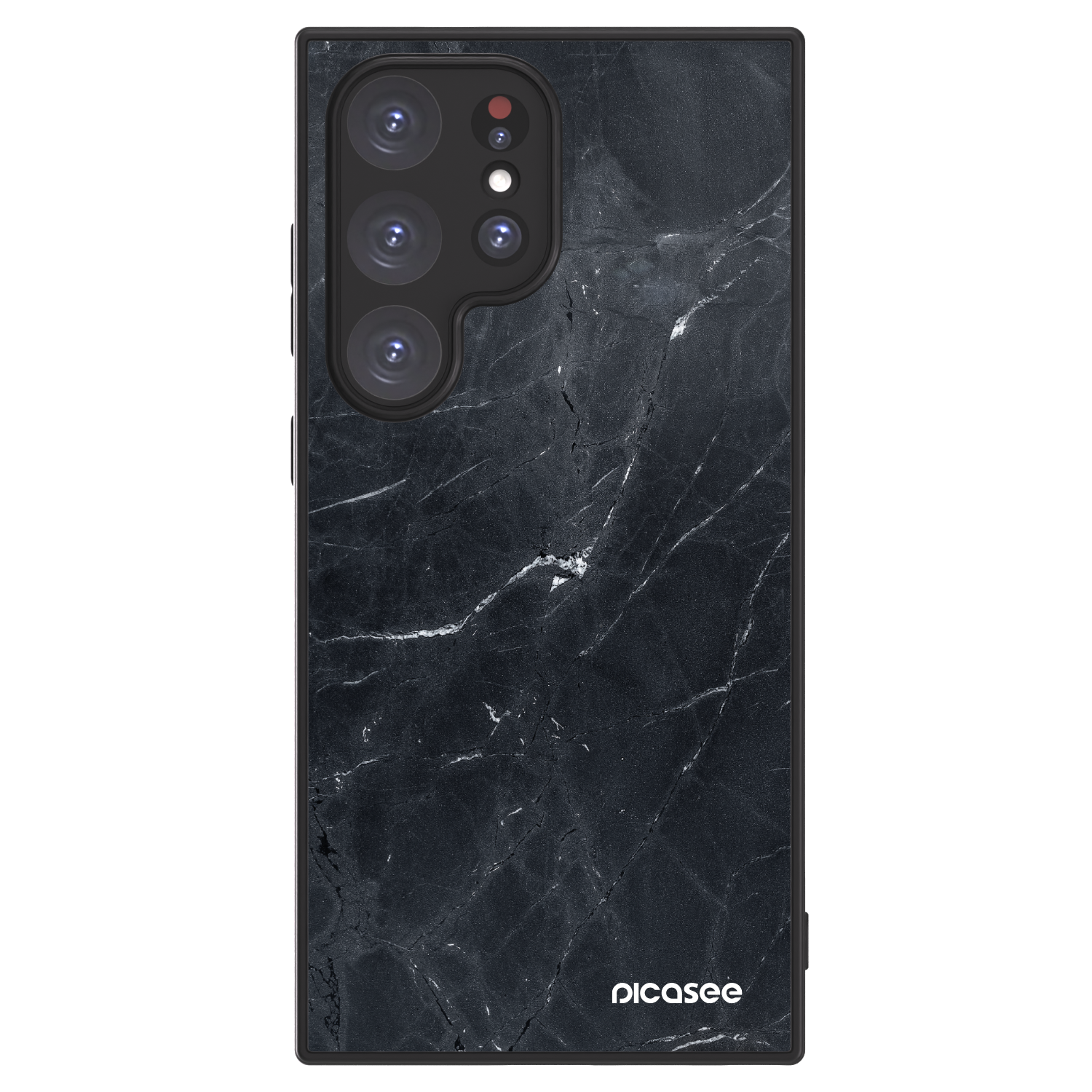 Picasee ULTIMATE CASE PowerShare pro Samsung Galaxy S24 Ultra S928B 5G - Black marble