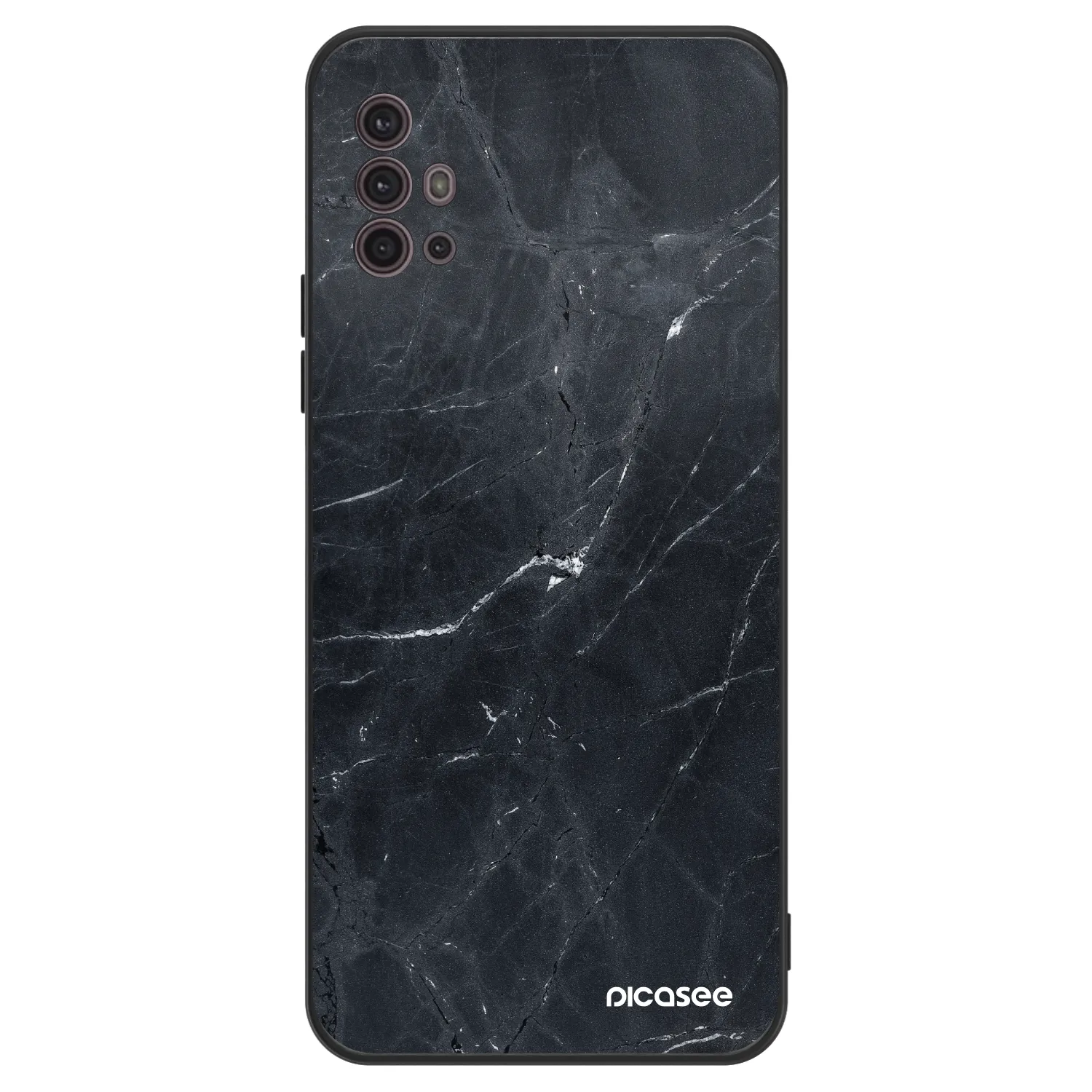 Picasee ULTIMATE CASE na Motorola Moto G30 - Black marble