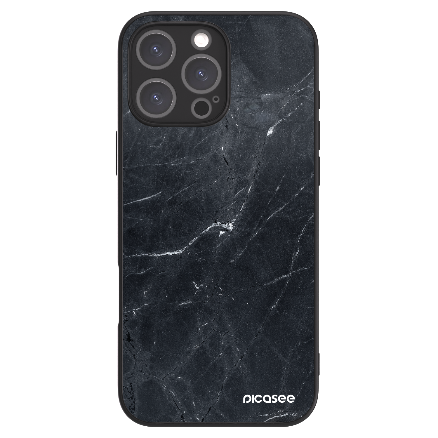 Picasee ULTIMATE CASE na Apple iPhone 16 Pro Max - Black marble
