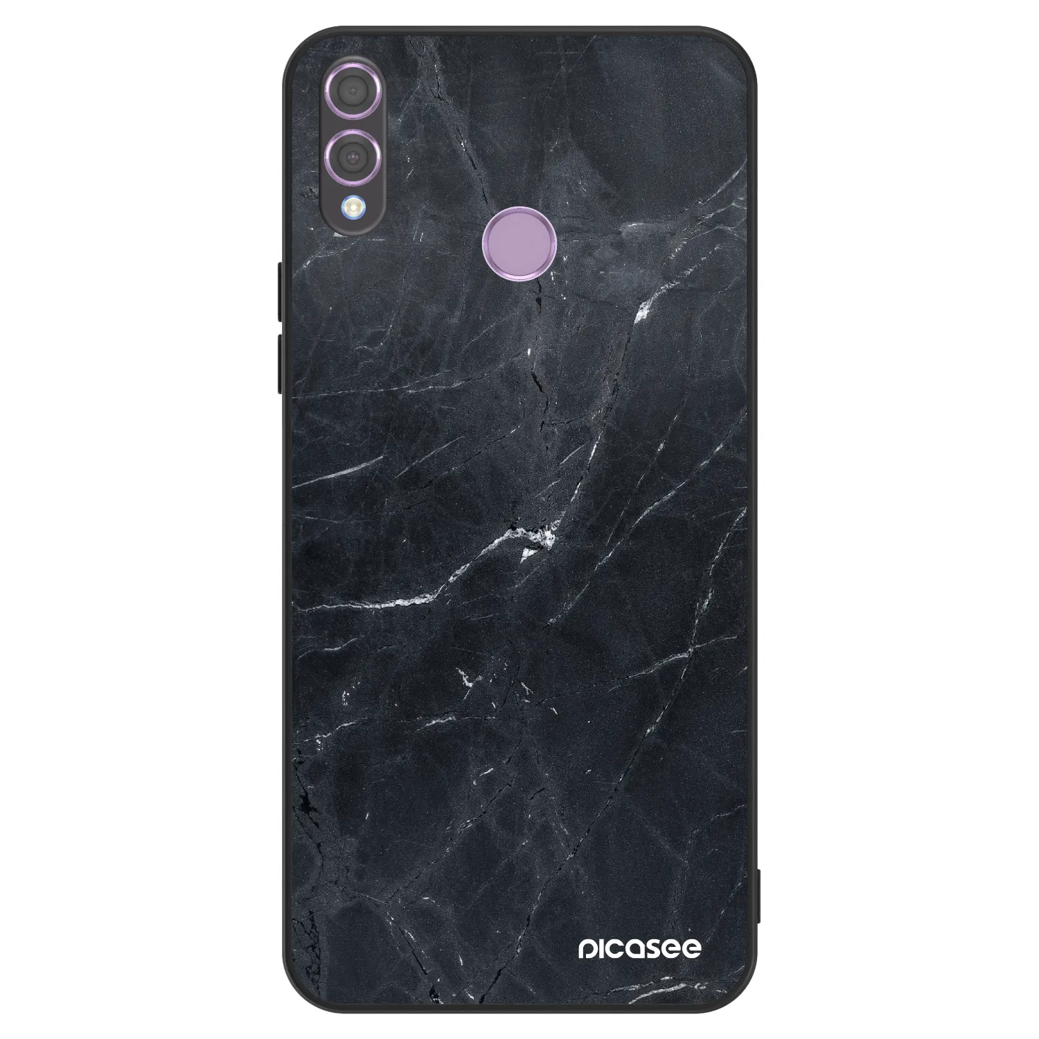 Picasee ULTIMATE CASE na Honor 8X - Black marble