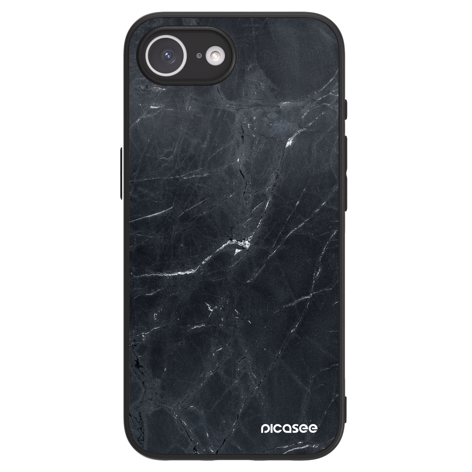 Picasee ULTIMATE CASE na Apple iPhone 16e - Black marble