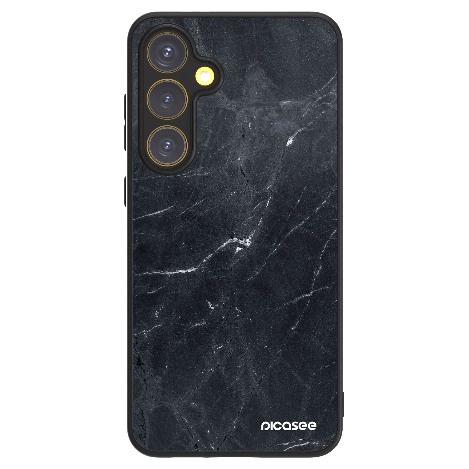Picasee ULTIMATE CASE na Samsung Galaxy S24 FE S721B - Black marble