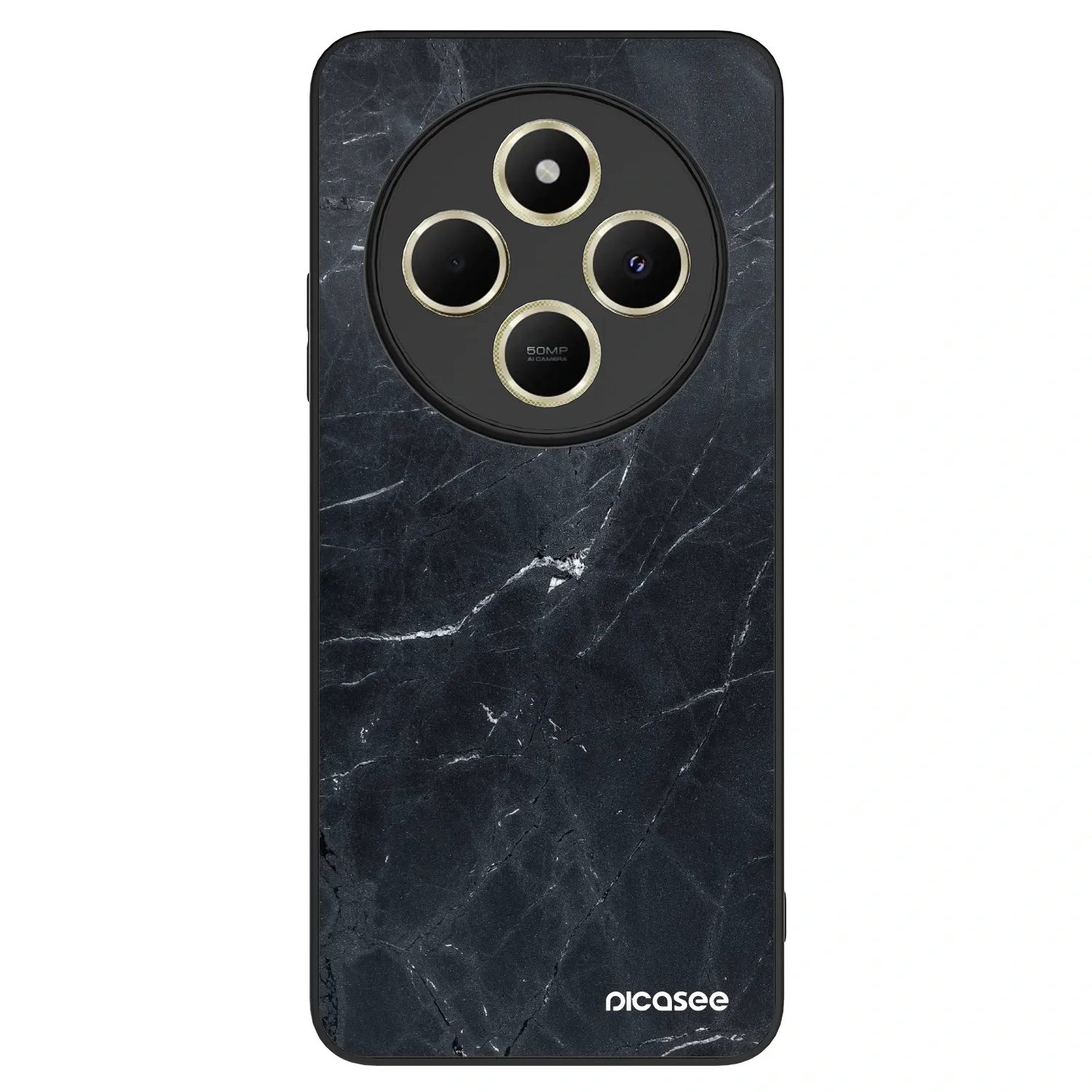 Picasee ULTIMATE CASE na Xiaomi Redmi 14C - Black marble