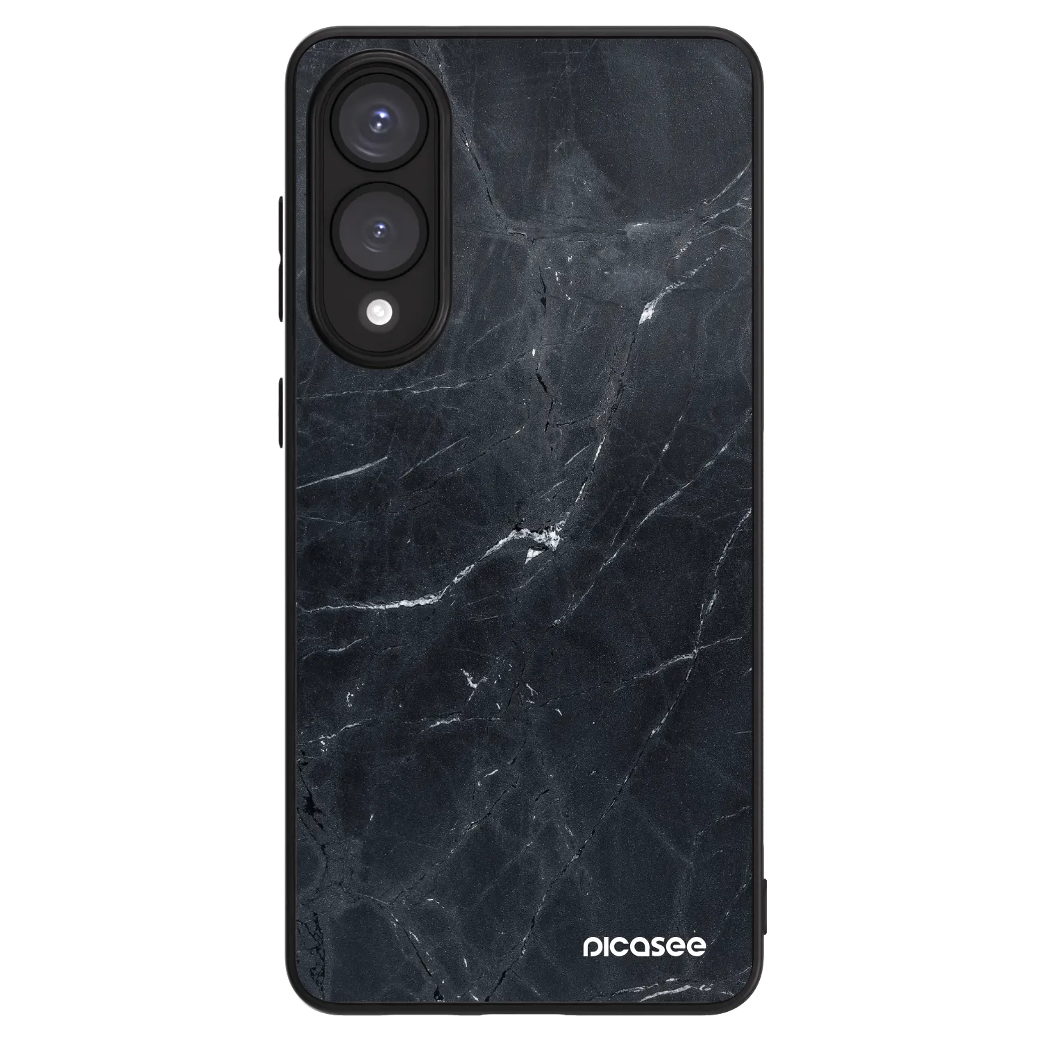 Picasee ULTIMATE CASE na Samsung Galaxy S25 Edge 5G - Black marble
