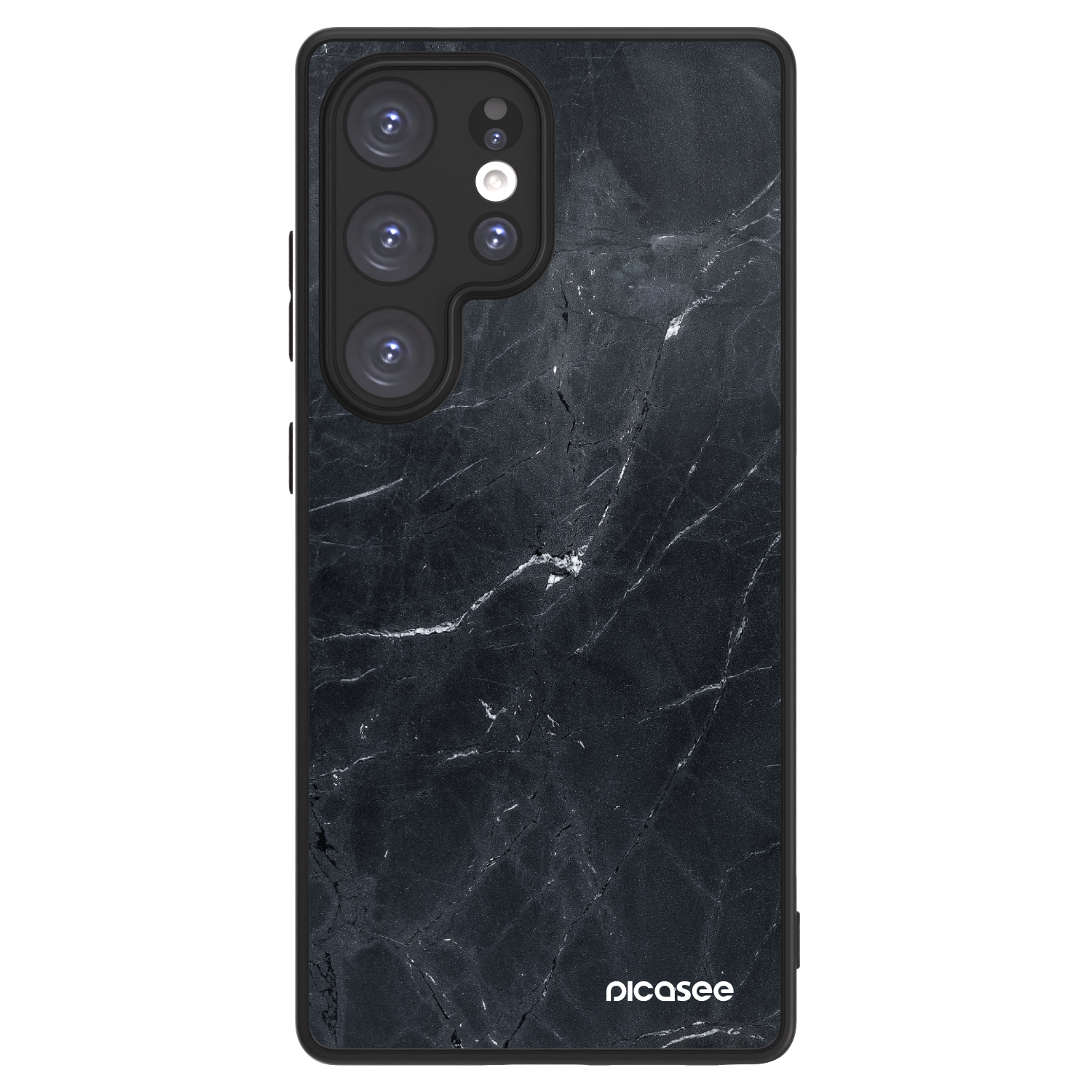 Picasee ULTIMATE CASE na Samsung Galaxy S25 Ultra 5G - Black marble