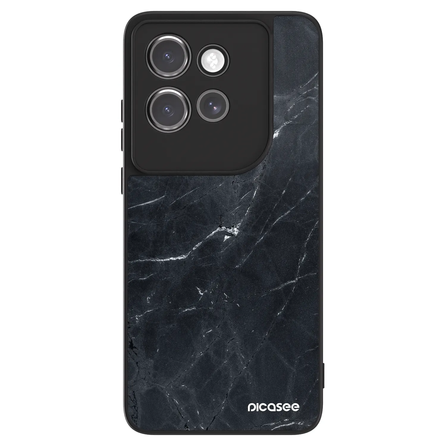 Picasee ULTIMATE CASE na Motorola Edge 50 Neo - Black marble