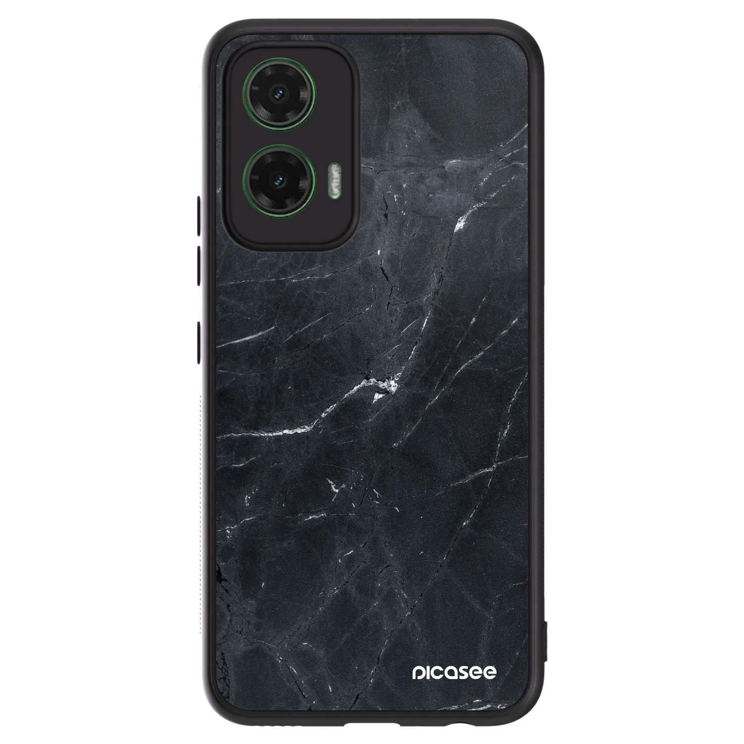 Picasee ULTIMATE CASE na Motorola Moto G35 5G - Black marble