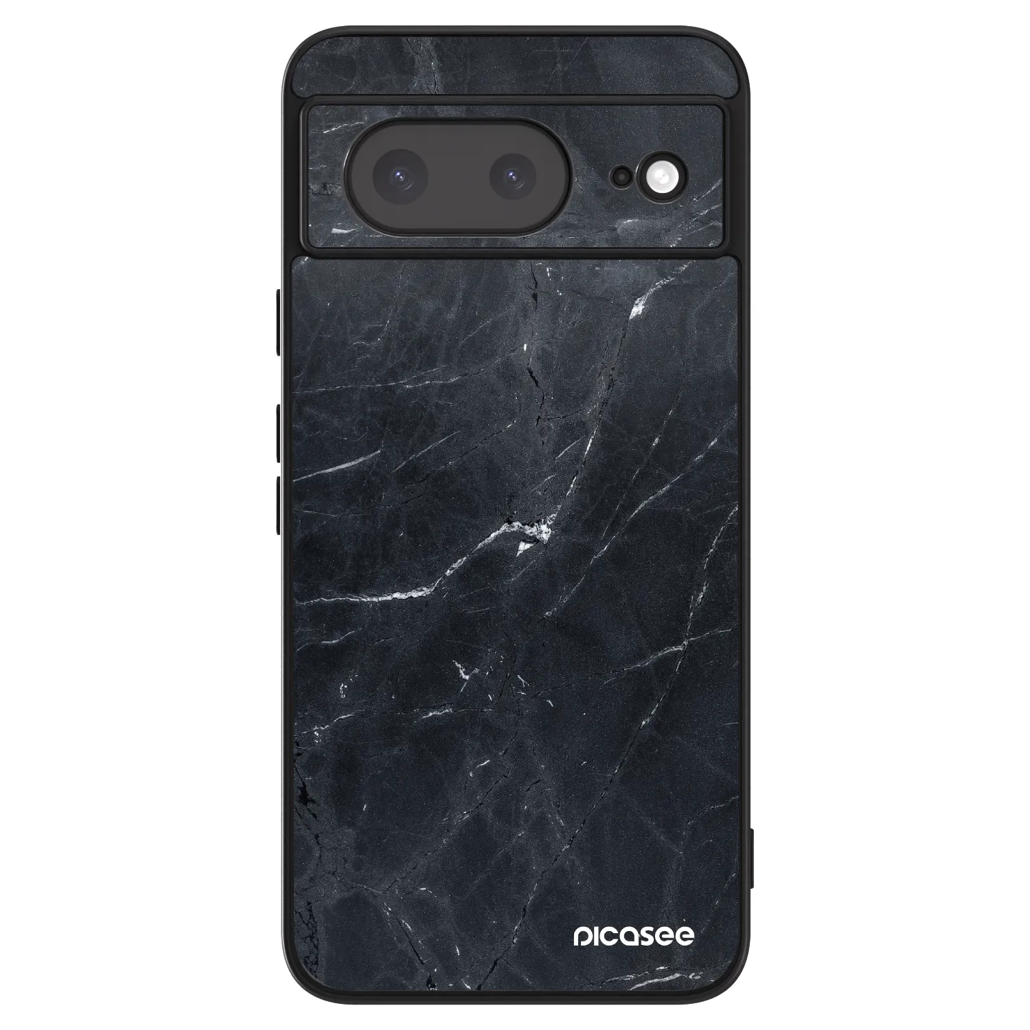 Picasee ULTIMATE CASE na Google Pixel 8a - Black marble